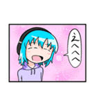 斜に構えたスタンプ（個別スタンプ：5）
