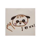 パグのくるみちゃん♪（個別スタンプ：11）