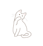 ねこなで(文字なし)（個別スタンプ：21）