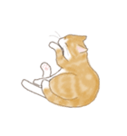 ねこなで(文字なし)（個別スタンプ：38）