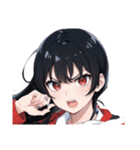 怒り美人（個別スタンプ：1）