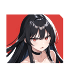 怒り美人（個別スタンプ：2）