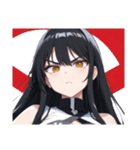 怒り美人（個別スタンプ：3）