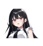 怒り美人（個別スタンプ：5）