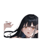 怒り美人（個別スタンプ：10）