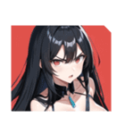 怒り美人（個別スタンプ：14）