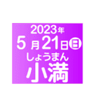 二十四節気2023／大人の語彙力（個別スタンプ：8）