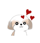 Stickers_Shih Tzu_ja シーズースタンプ（個別スタンプ：13）