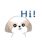 Stickers_Shih Tzu_ja シーズースタンプ（個別スタンプ：21）