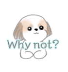 Stickers_Shih Tzu_ja シーズースタンプ（個別スタンプ：28）