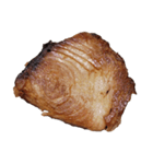食品シリーズ : 揚げ魚 ＆ ソーセージ（個別スタンプ：4）