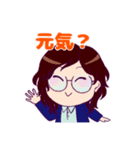 わたしのための似顔絵スタンプ（個別スタンプ：3）