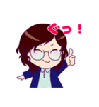 わたしのための似顔絵スタンプ（個別スタンプ：14）