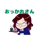 わたしのための似顔絵スタンプ（個別スタンプ：22）