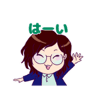 わたしのための似顔絵スタンプ（個別スタンプ：23）