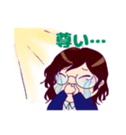 わたしのための似顔絵スタンプ（個別スタンプ：34）