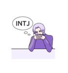 INTJ男子（個別スタンプ：25）