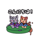 マントを着たねこ（個別スタンプ：23）