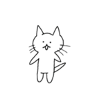 白猫にょん太郎（個別スタンプ：2）