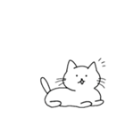 白猫にょん太郎（個別スタンプ：19）