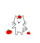 白猫にょん太郎（個別スタンプ：40）