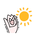 文字無しで使いやすい！にくまんねこ（個別スタンプ：36）