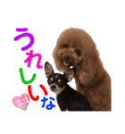 マティラとノアールのかわいいスタンプ（個別スタンプ：40）