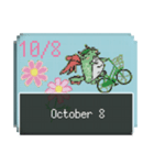 四国竜物語Shikoku Dragon Story10月記念日（個別スタンプ：8）