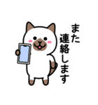 ちびねこワールド 敬語編（個別スタンプ：34）