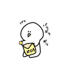 やる気のない人間スタンプ（個別スタンプ：40）