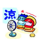 夏だ！サマーだ！赤おにくんと青おにくん！（個別スタンプ：33）