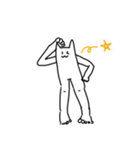 発狂ぬこさん（個別スタンプ：3）