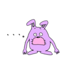 むらさきうさぎの日常（個別スタンプ：12）
