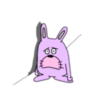 むらさきうさぎの日常（個別スタンプ：18）
