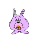 むらさきうさぎの日常（個別スタンプ：23）