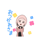 返信に使えるかわいいスタンプ（個別スタンプ：5）