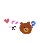 LINE FRIENDS！大好き（個別スタンプ：23）