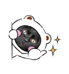 くろ猫さんのスタンプ②（個別スタンプ：12）
