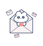 仲良しのうさぎと人間は、幸せに生きている（個別スタンプ：7）