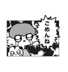 仲良しのうさぎと人間は、幸せに生きている（個別スタンプ：13）