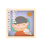 仲良しのうさぎと人間は、幸せに生きている（個別スタンプ：17）