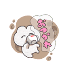 仲良しのうさぎと人間は、幸せに生きている（個別スタンプ：21）