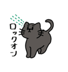 テニスガール＆ボーイ シロ×クロ（個別スタンプ：38）