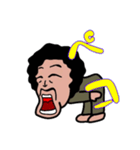デフォガンジーさん2アフロver（個別スタンプ：3）