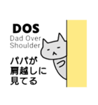 略語のスタンプ（個別スタンプ：6）