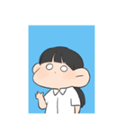 証明写真イラストだよ。（個別スタンプ：5）