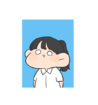 証明写真イラストだよ。（個別スタンプ：24）