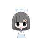 ドットな女の子（個別スタンプ：8）