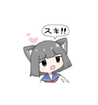 ドットな女の子（個別スタンプ：22）