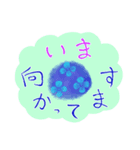 梅雨の紫陽花スタンプ（個別スタンプ：8）